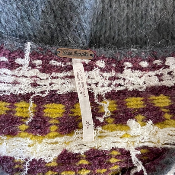 Free People | Baltic Fairisle Cozy Folk Sweater S - Picture 10 of 10